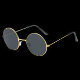 Classic Round Metal Men’s Sunglasses